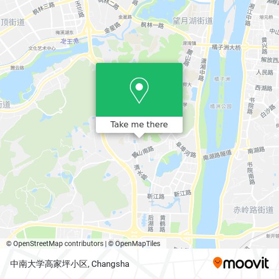 中南大学高家坪小区 map