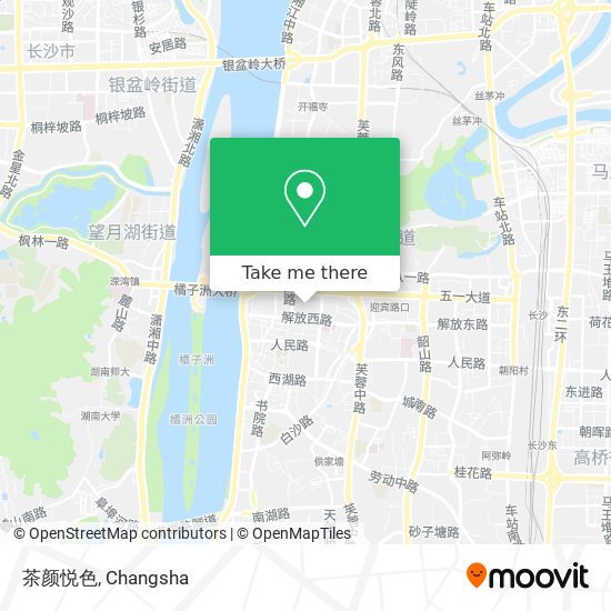 茶颜悦色 map