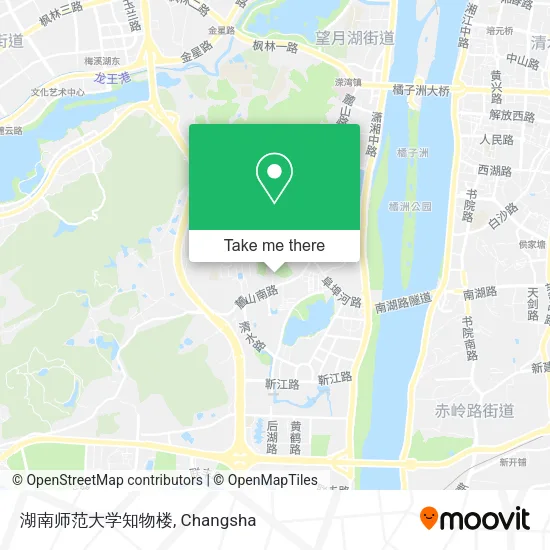 湖南师范大学知物楼 map