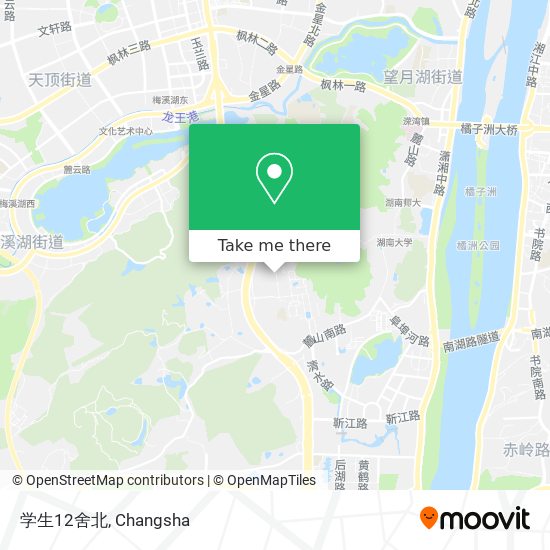 学生12舍北 map
