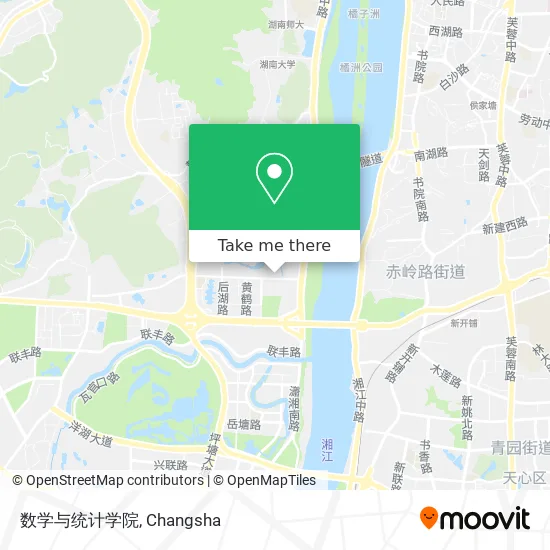 数学与统计学院 map
