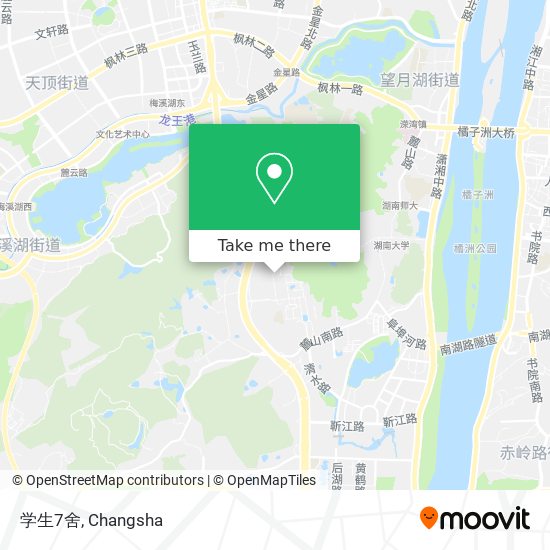 学生7舍 map