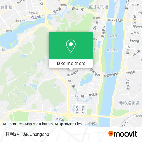 胜利3村1栋 map