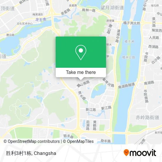 胜利3村1栋 map