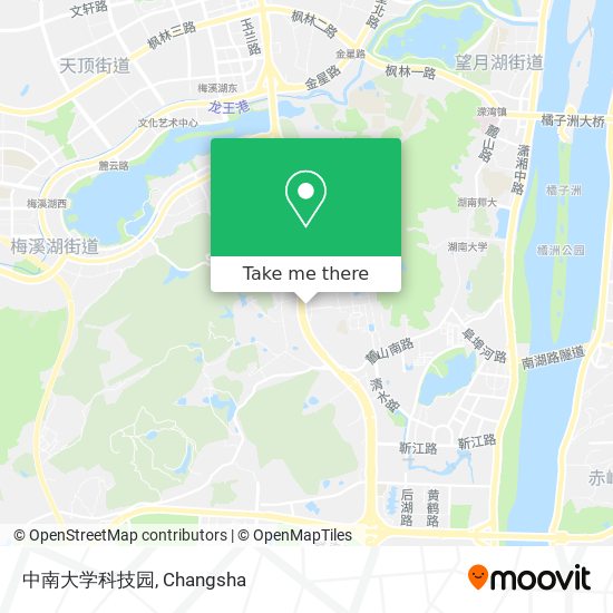 中南大学科技园 map