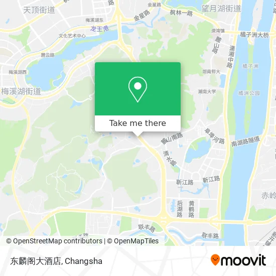 东麟阁大酒店 map