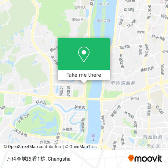 万科金域缇香1栋 map