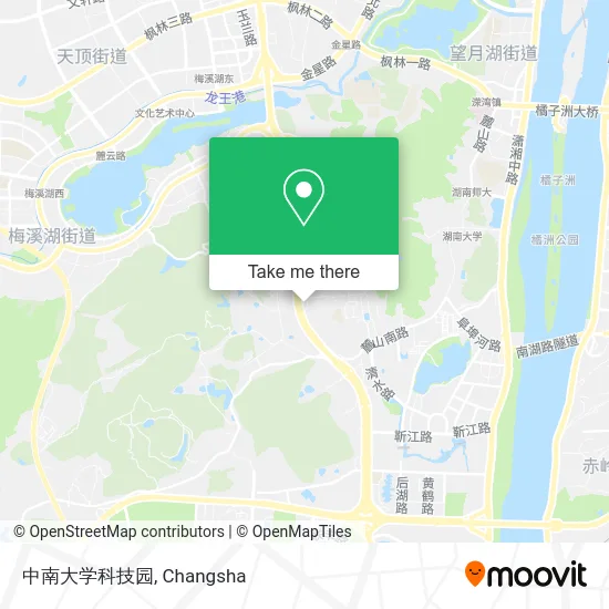 中南大学科技园 map