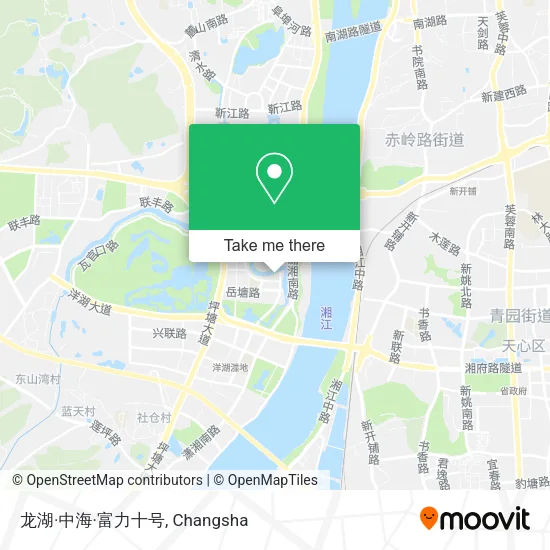 龙湖·中海·富力十号 map
