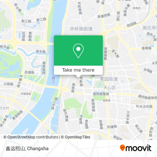 鑫远熙山 map
