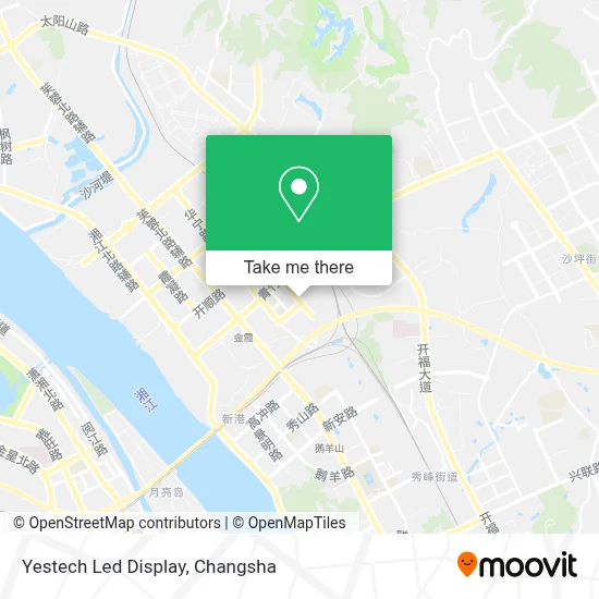 Yestech Led Display map
