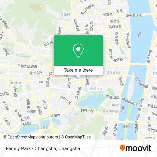 Family Park - Changsha map