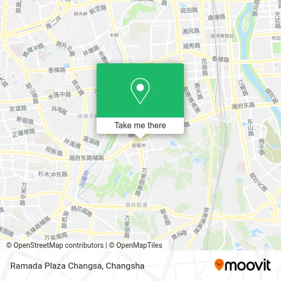 Ramada Plaza Changsa map