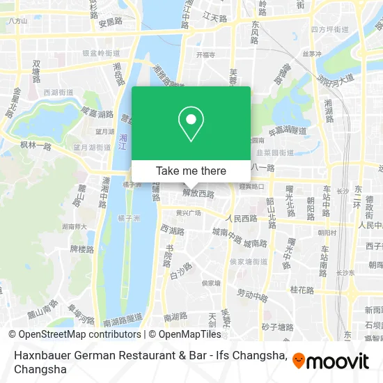 Haxnbauer German Restaurant & Bar - Ifs Changsha map