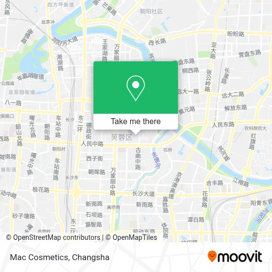 Mac Cosmetics map