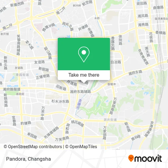 Pandora map