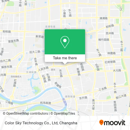 Color Sky Technology Co., Ltd map