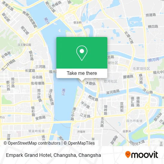 Empark Grand Hotel, Changsha map