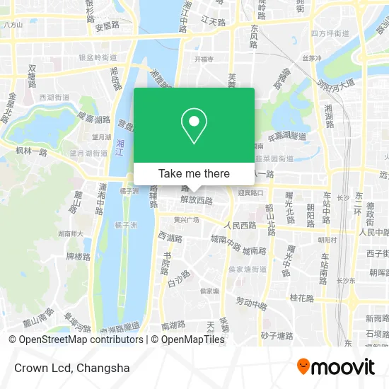 Crown Lcd map