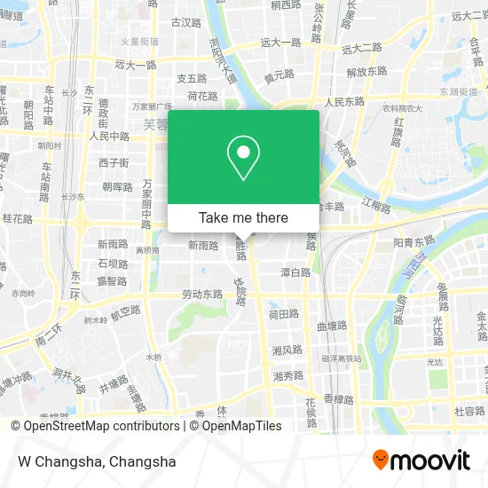 W Changsha map