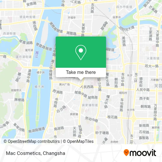 Mac Cosmetics map