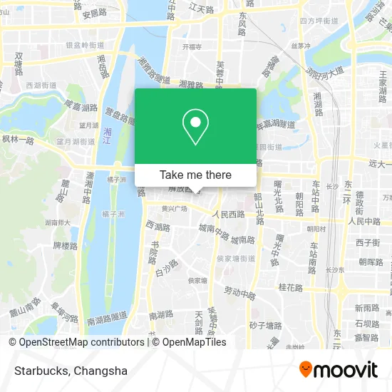 Starbucks map
