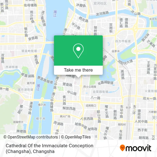 Cathedral Of the Immaculate Conception (Changsha) map