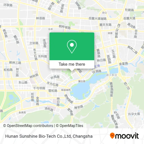 Hunan Sunshine Bio-Tech Co.,Ltd map
