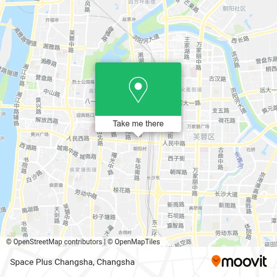 Space Plus Changsha map