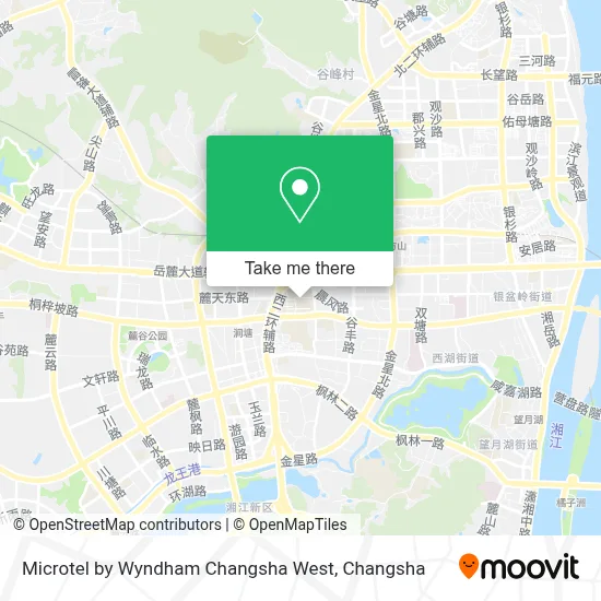 Microtel by Wyndham Changsha West map