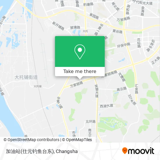 加油站(仕元钓鱼台东) map