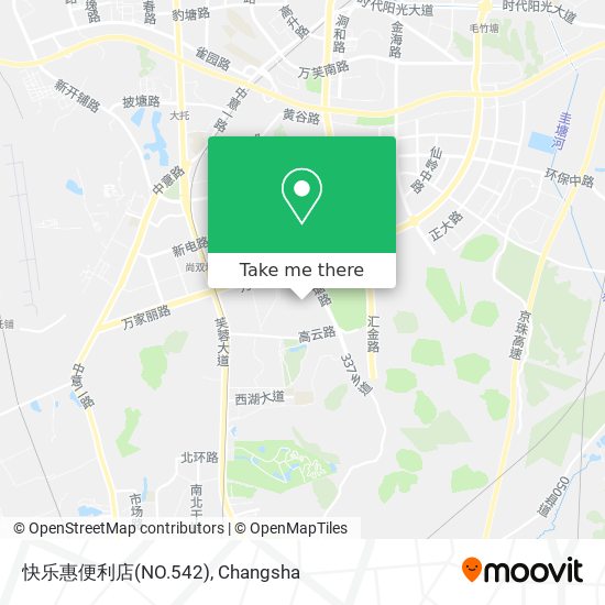 快乐惠便利店(NO.542) map