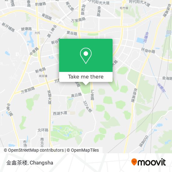 金鑫茶楼 map