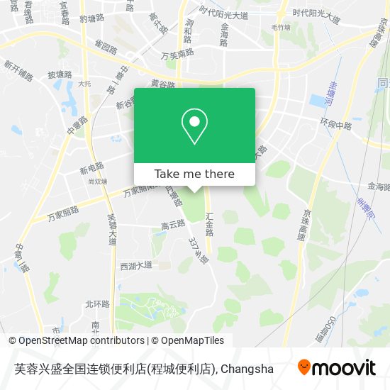 芙蓉兴盛全国连锁便利店(程城便利店) map