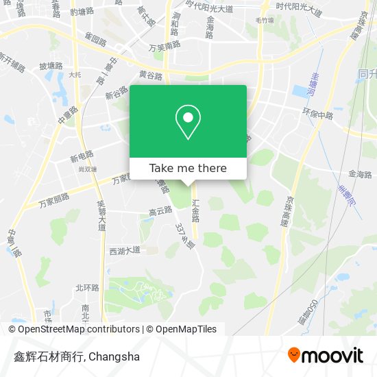 鑫辉石材商行 map