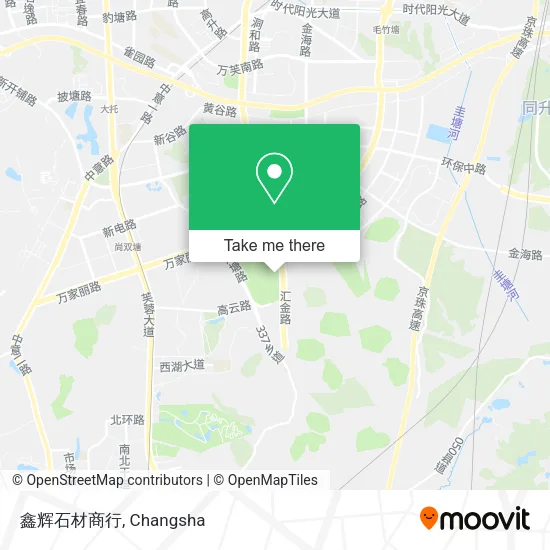 鑫辉石材商行 map