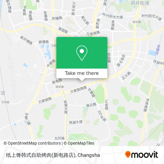 纸上馋韩式自助烤肉(新电路店) map