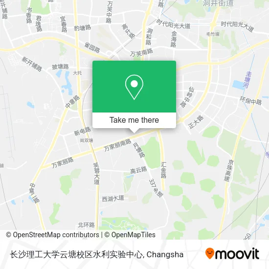 长沙理工大学云塘校区水利实验中心 map