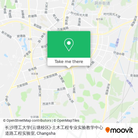 长沙理工大学(云塘校区)-土木工程专业实验教学中心道路工程实验室 map
