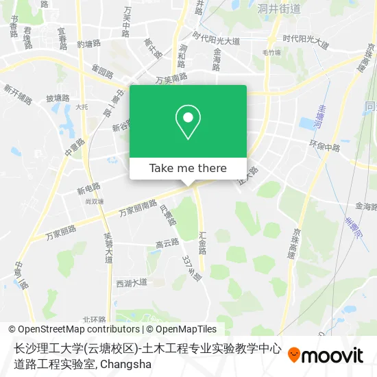 长沙理工大学(云塘校区)-土木工程专业实验教学中心道路工程实验室 map