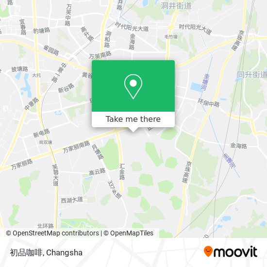 初品咖啡 map