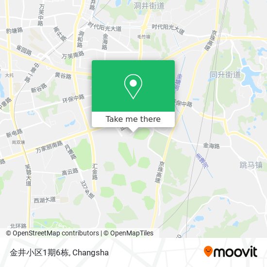 金井小区1期6栋 map