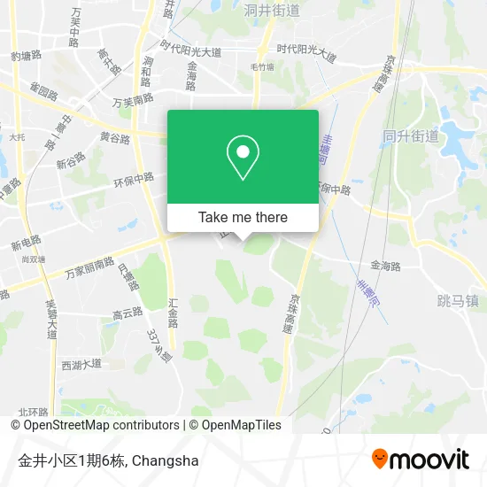 金井小区1期6栋 map