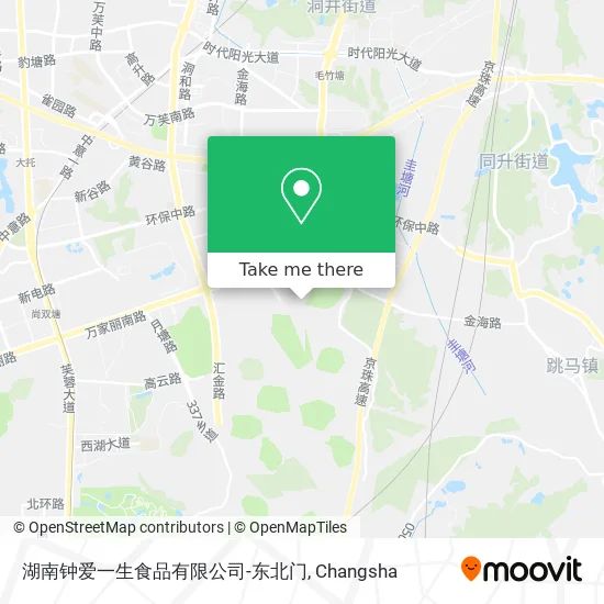 湖南钟爱一生食品有限公司-东北门 map