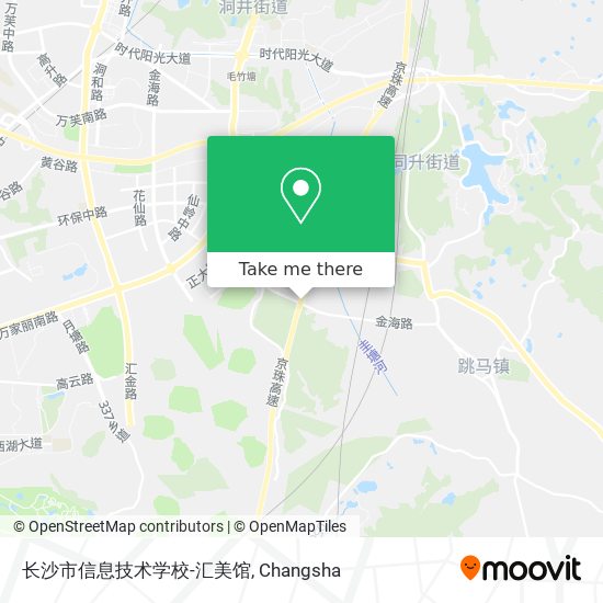 长沙市信息技术学校-汇美馆 map