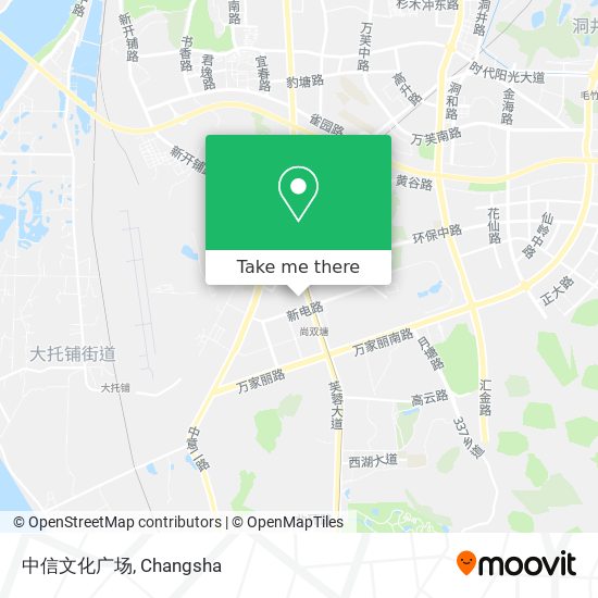 中信文化广场 map