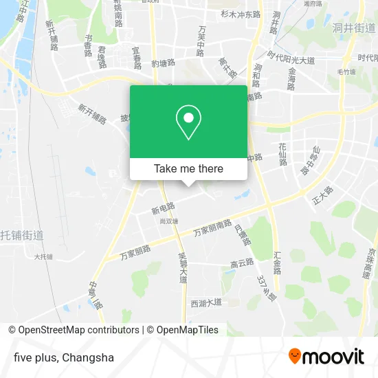 five plus map