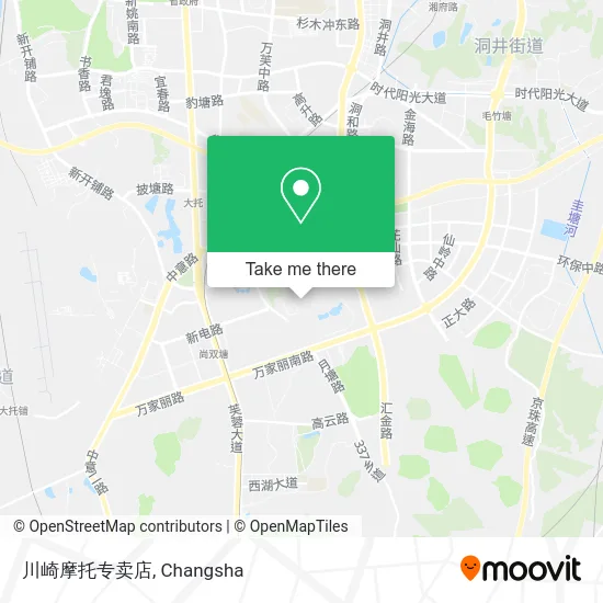 川崎摩托专卖店 map
