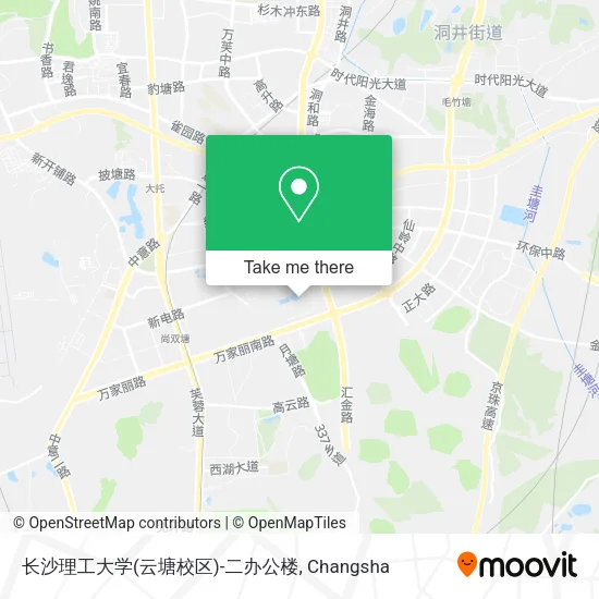 长沙理工大学(云塘校区)-二办公楼 map