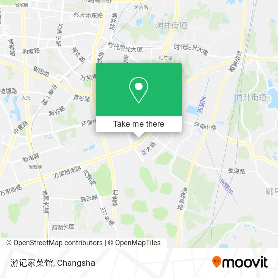游记家菜馆 map
